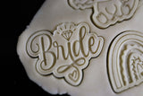 Bride Cookie Cutter | Stamp | Stencil #3 Wedding / Baby / V Day Cookie Cutter Lady 