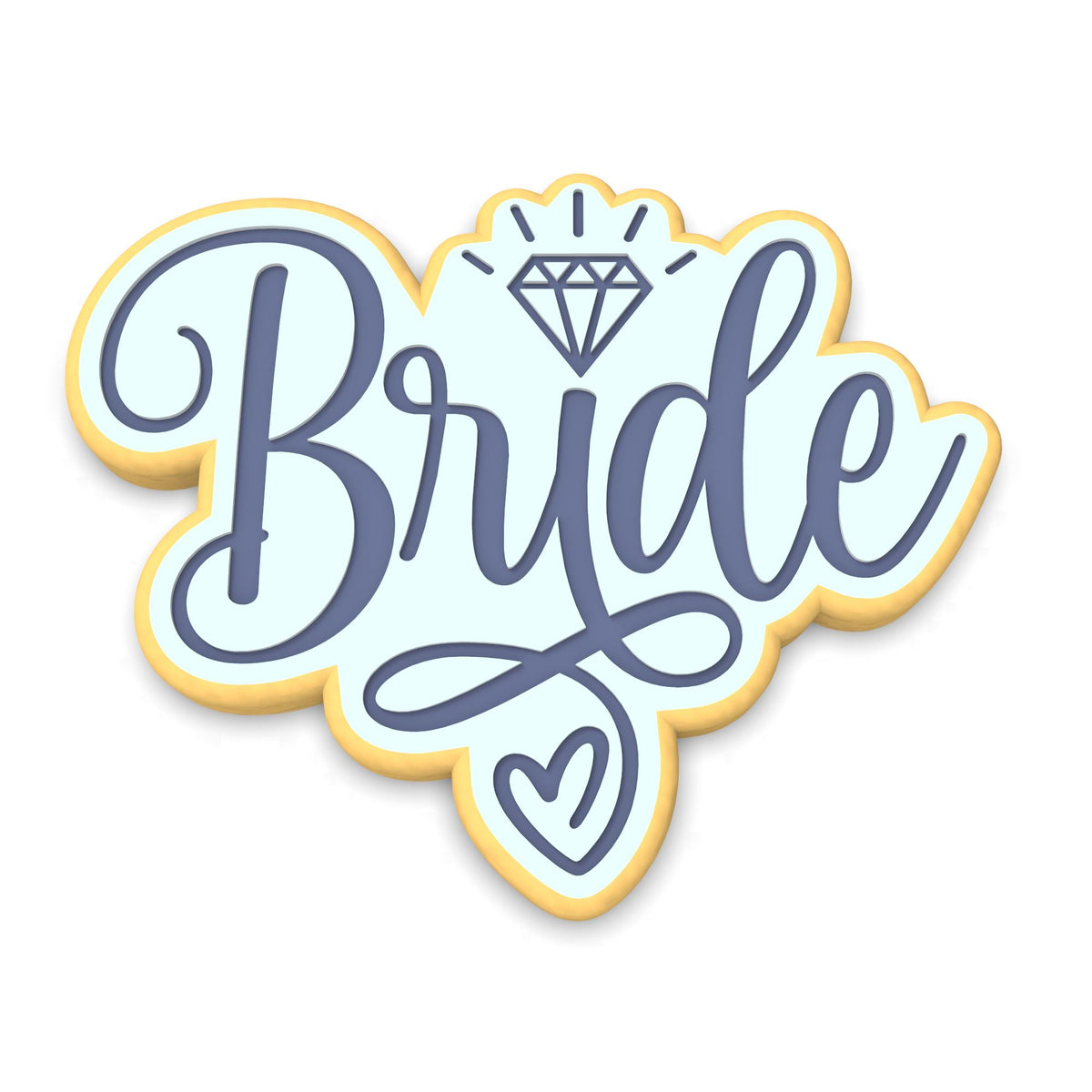 Bride Cookie Cutter | Stamp | Stencil #3