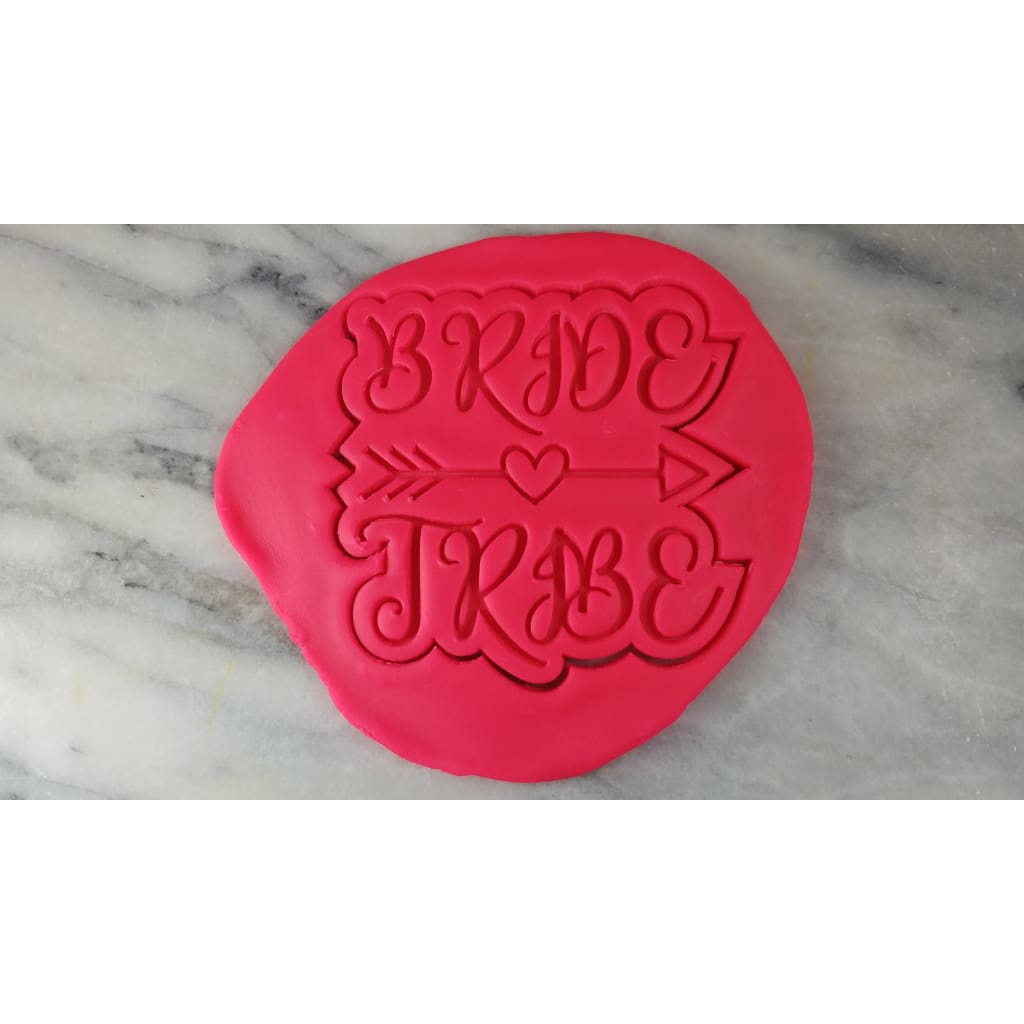 Bride Tribe Cookie Cutter  Stamp & Outline #1