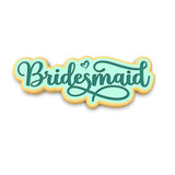 Bridesmaid Cookie Cutter | Stamp | Stencil #1