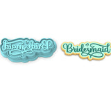 Bridesmaid Cookie Cutter | Stamp | Stencil #1