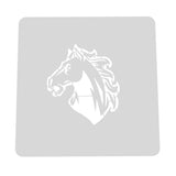 Bronco Cookie Cutter | Stamp | Stencil #1 Animals & Dinosaurs Cookie Cutter Lady MINI - 2 Inches (5cm) Stencil ONLY 