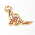 Brontosaurus Bones Cookie Cutter | Stamp | Stencil #1