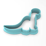 Brontosaurus Bones Cookie Cutter | Stamp | Stencil #1