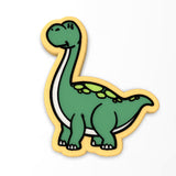 Brontosaurus Dinosaur Cookie Cutter | Stamp | Stencil #1