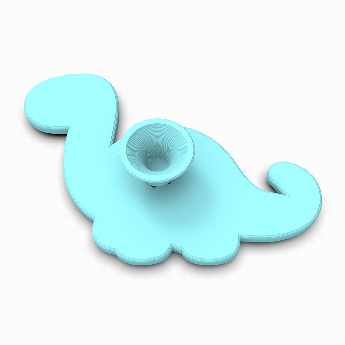Brontosaurus Dinosaur Cute Cookie Cutter | Stamp | Stencil #1