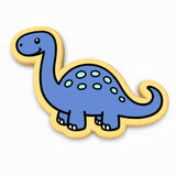 Brontosaurus Dinosaur Cute Cookie Cutter | Stamp | Stencil #1