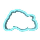 Bulldog Body Cookie Cutter | Stamp | Stencil #1 Animals & Dinosaurs Cookie Cutter Lady MINI - 2 Inches (5cm) Cookie Cutter ONLY (Outline) 