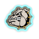 Bulldog Face Cookie Cutter | Stamp | Stencil #1