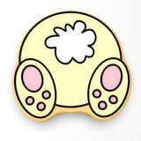 Bunny Butt Cookie Cutter | Stamp | Stencil #1