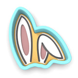 Bunny Ears Cookie Cutter | Stamp | Stencil #1