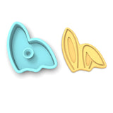 Bunny Ears Cookie Cutter | Stamp | Stencil #1