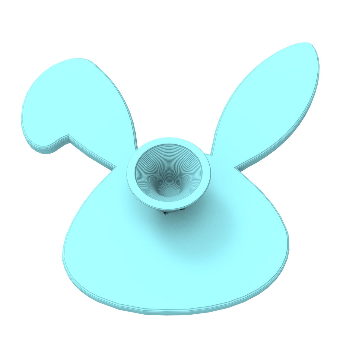 Bunny Face Cookie Cutter | Stamp | Stencil #1