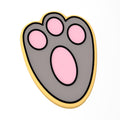 Bunny Foot Cookie Cutter | Stamp | Stencil #1