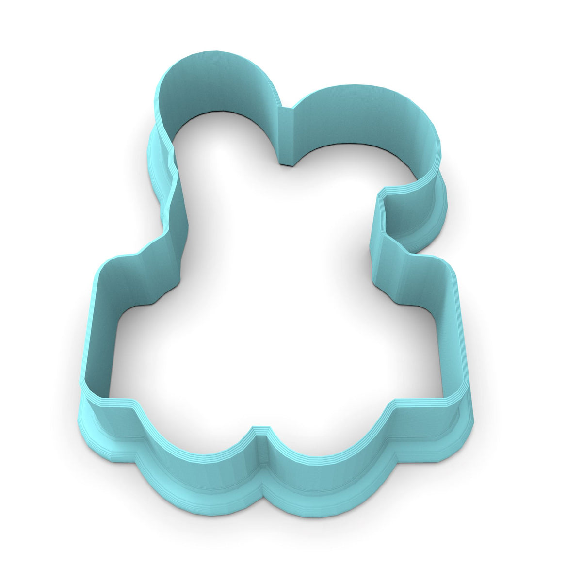 Bunny Name Plaque Girl Cookie Cutter | Stamp | Stencil #1