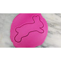 Bunny Rabbit Cookie Cutter Outline #2 Easter / Spring / Flower Cookie Cutter Lady 