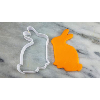 Bunny Rabbit Cookie Cutter Outline #4 Easter / Spring / Flower Cookie Cutter Lady 