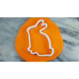 Bunny Rabbit Cookie Cutter Outline #4 Easter / Spring / Flower Cookie Cutter Lady 