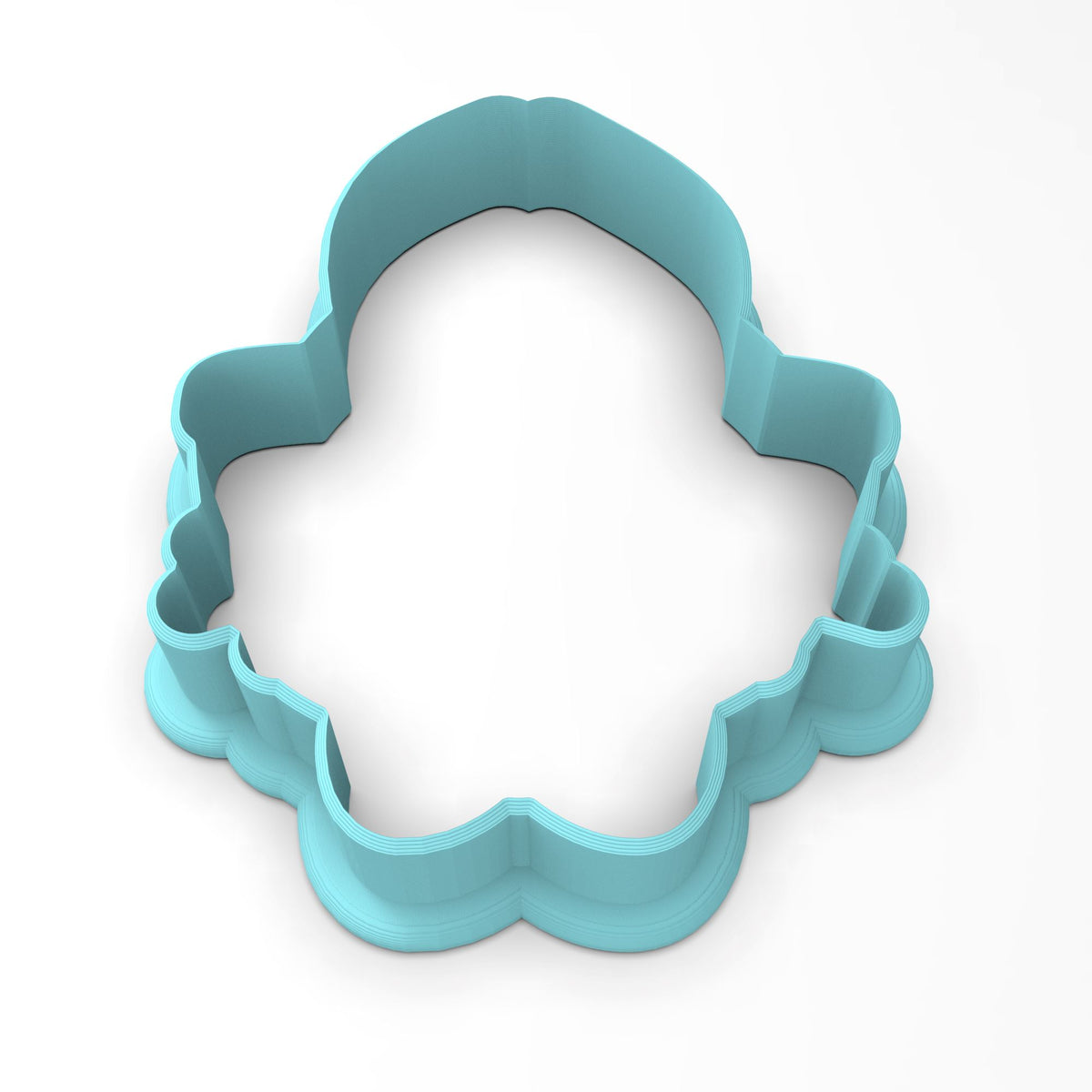 Bunny with Glasses and Bowtie Cookie Cutter | Stamp | Stencil #1