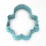 Bunny with Glasses and Bowtie Cookie Cutter | Stamp | Stencil #1