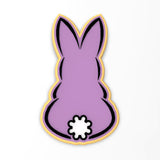 Bunny with Tail Cookie Cutter | Stamp | Stencil #1