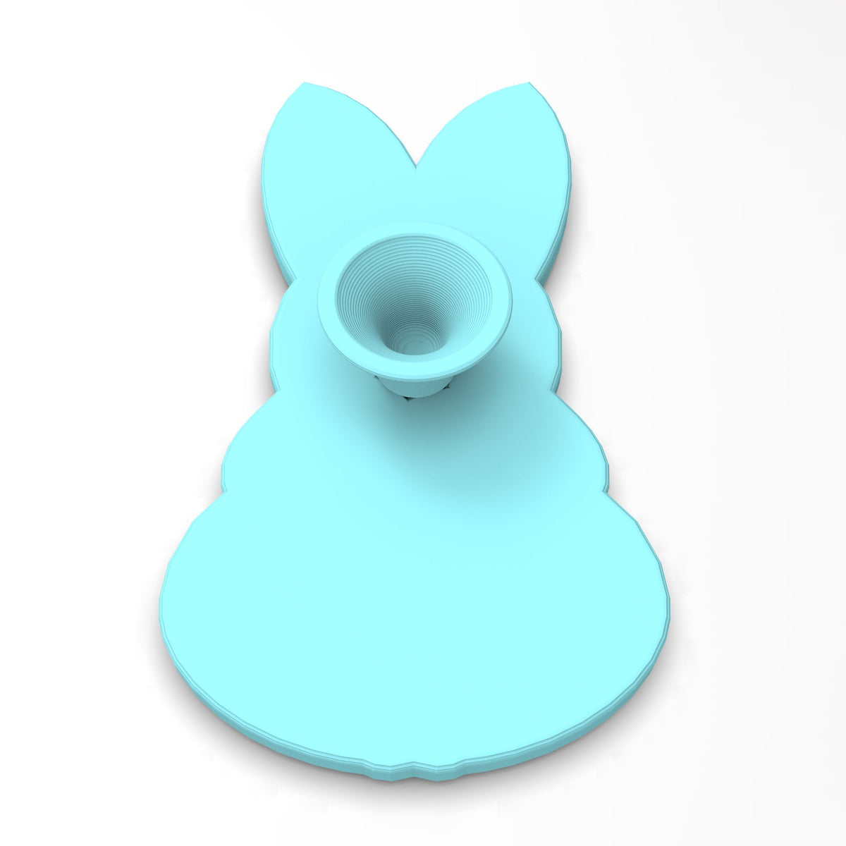 Bunny with Tail Cookie Cutter | Stamp | Stencil #1