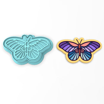 Butterfly Cookie Cutter | Stamp | Stencil #1