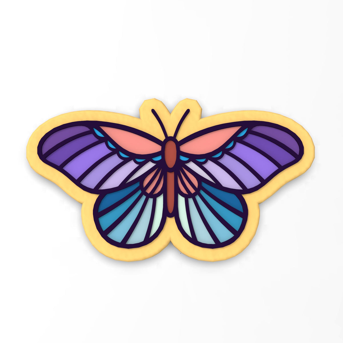 Butterfly Cookie Cutter | Stamp | Stencil #1