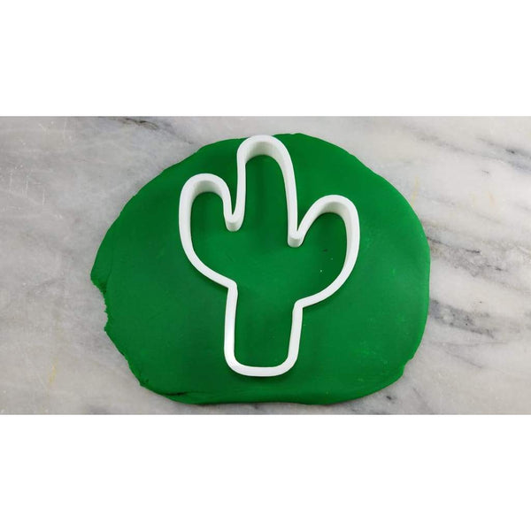 Cactus Cookie Cutter Outline #1 - Easter / Spring / Flower