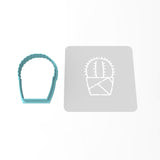 Cactus Cookie Cutter | Stamp | Stencil #1