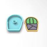 Cactus Cookie Cutter | Stamp | Stencil #1
