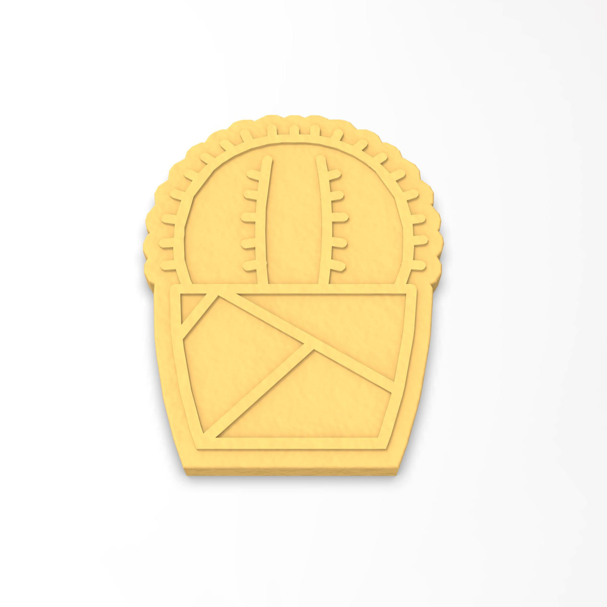 Cactus Cookie Cutter | Stamp | Stencil #1