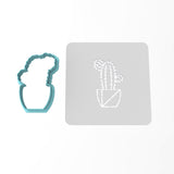 Cactus Cookie Cutter | Stamp | Stencil #3