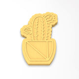Cactus Cookie Cutter | Stamp | Stencil #3