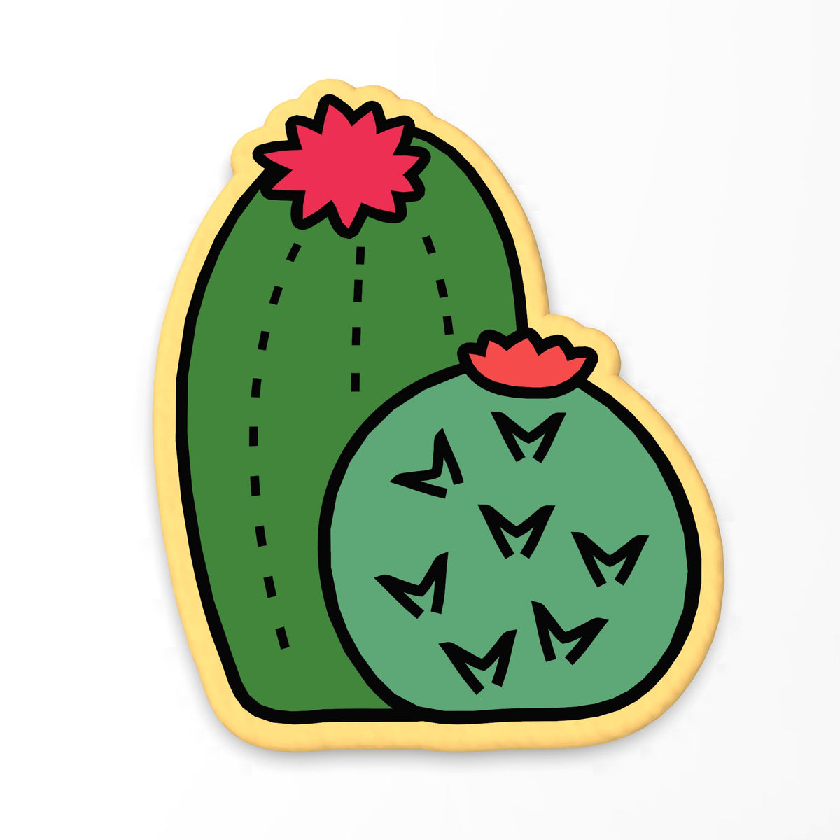 Cactus Cookie Cutter | Stamp | Stencil #5
