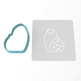 Cactus Cookie Cutter | Stamp | Stencil #5