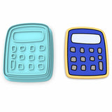 Calculator Cookie Cutter | Stamp | Stencil #1