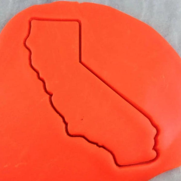 California Cookie Cutter Outline - States/Country/Continent