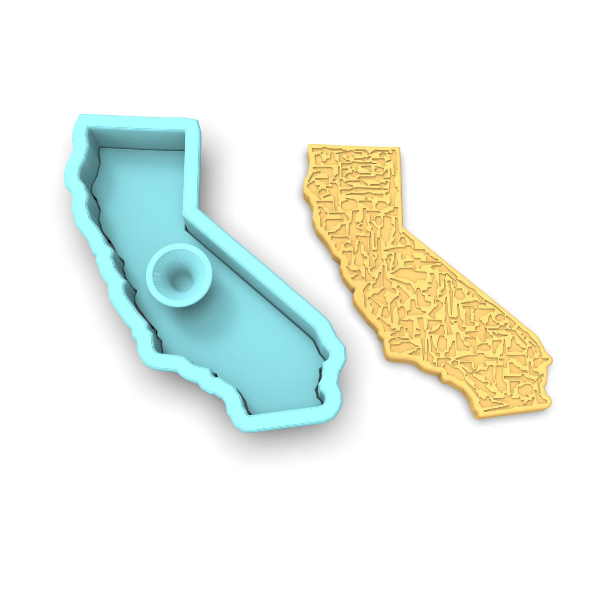 California Guns Cookie Cutter | Stamp | Stencil #1 Boys/ Army / Outdoorsman Cookie Cutter Lady 