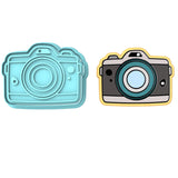 Camera Cookie Cutter | Stamp | Stencil #1
