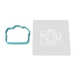 Camera Cookie Cutter | Stamp | Stencil #1
