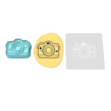 Camera Cookie Cutter | Stamp | Stencil #1