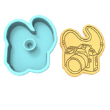 Camera Cookie Cutter | Stamp | Stencil #2