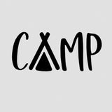 Camp Cookie Cutter | Stamp | Stencil #1 Boys/ Army / Outdoorsman Cookie Cutter Lady 2 Inch Small Cupcake Stencil Only No