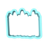 Candles Cookie Cutter | Stamp | Stencil #1