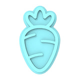 Carrot Cookie Cutter | Stamp | Stencil #2A Animals & Dinosaurs Cookie Cutter Lady MINI - 2 Inches (5cm) Stamp ONLY 