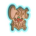 Carrot Patch Cookie Cutter | Stamp | Stencil Animals & Dinosaurs Cookie Cutter Lady 