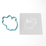 Cat Butt Cookie Cutter | Stamp | Stencil #1