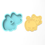 Cat Butt Cookie Cutter | Stamp | Stencil #1