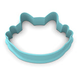 Cat Face Cookie Cutter | Stamp | Stencil #1 Halloween / Fall Cookie Cutter Lady 2 Inch Small Cupcake Cutter Only No